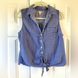 Sale Item - J Crew Plaid Tank - Size 10